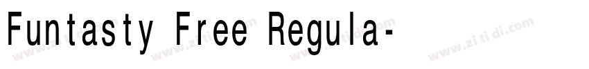 Funtasty Free Regula字体转换